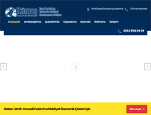 Tablet Screenshot of ekintasnakliyat.com